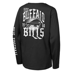 Buffalo Bills Outerstuff Youth Rumble Long Sleeve T-Shirt - Black - NFL