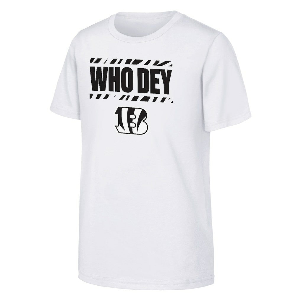 Cincinnati Bengals Outerstuff Youth Team Spirit T-Shirt - White - NFL