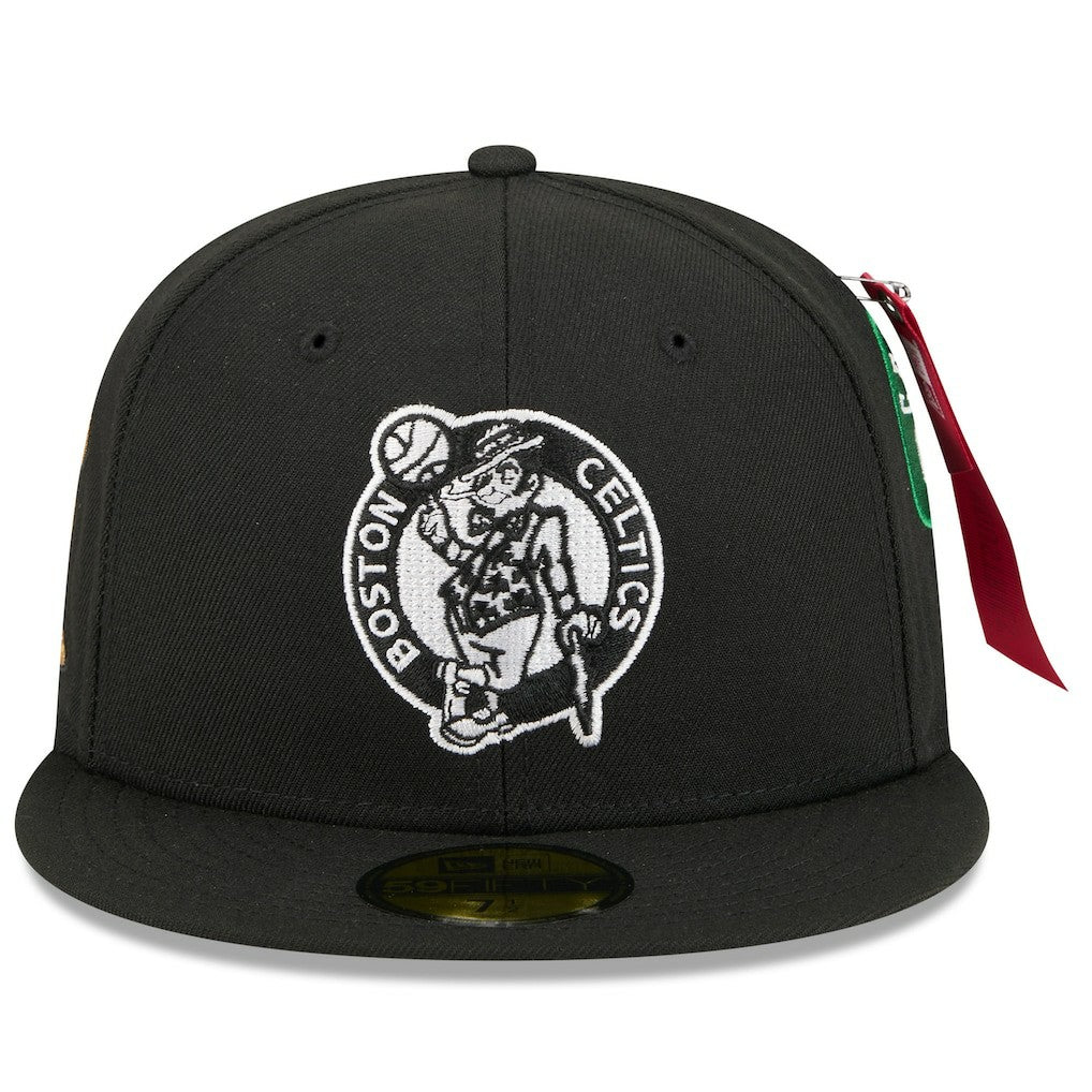 New Era Boston Celtics x Alpha Industries 59FIFTY Fitted Hat Black