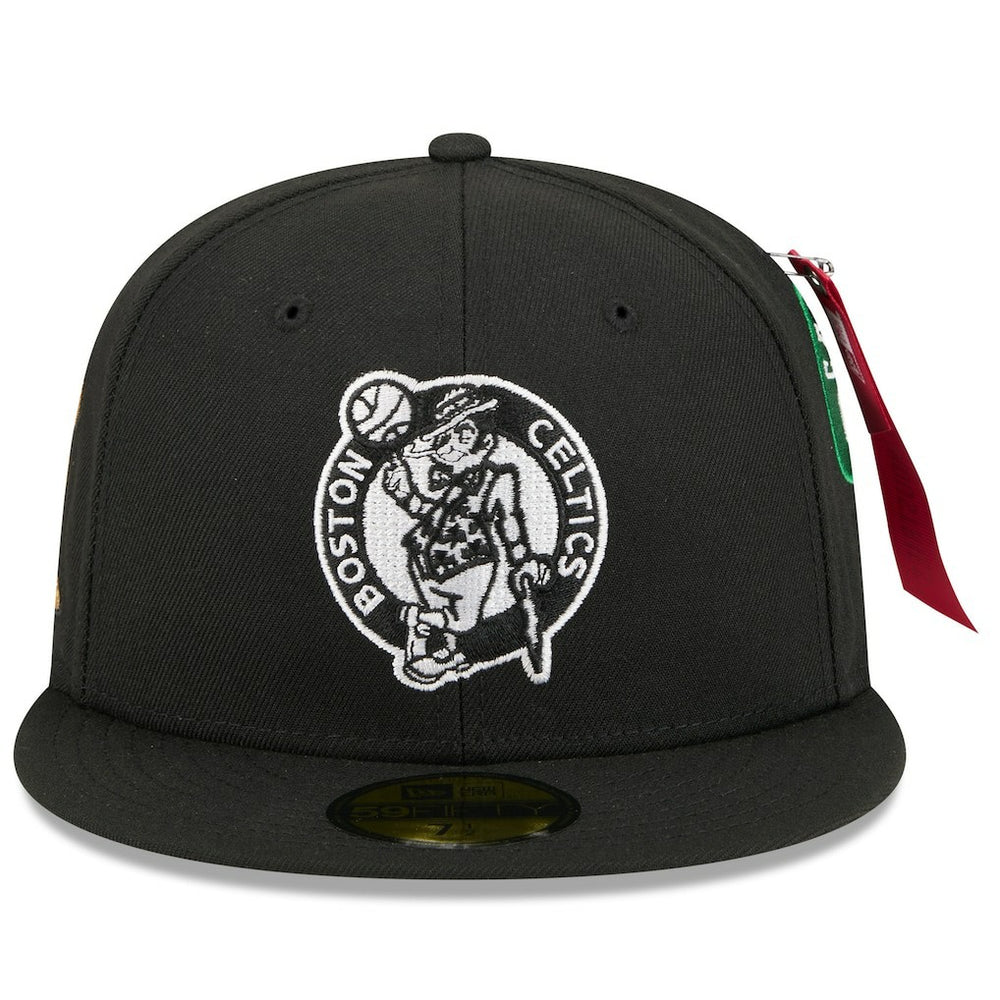 New Era Boston Celtics x Alpha Industries 59FIFTY Fitted Hat Black