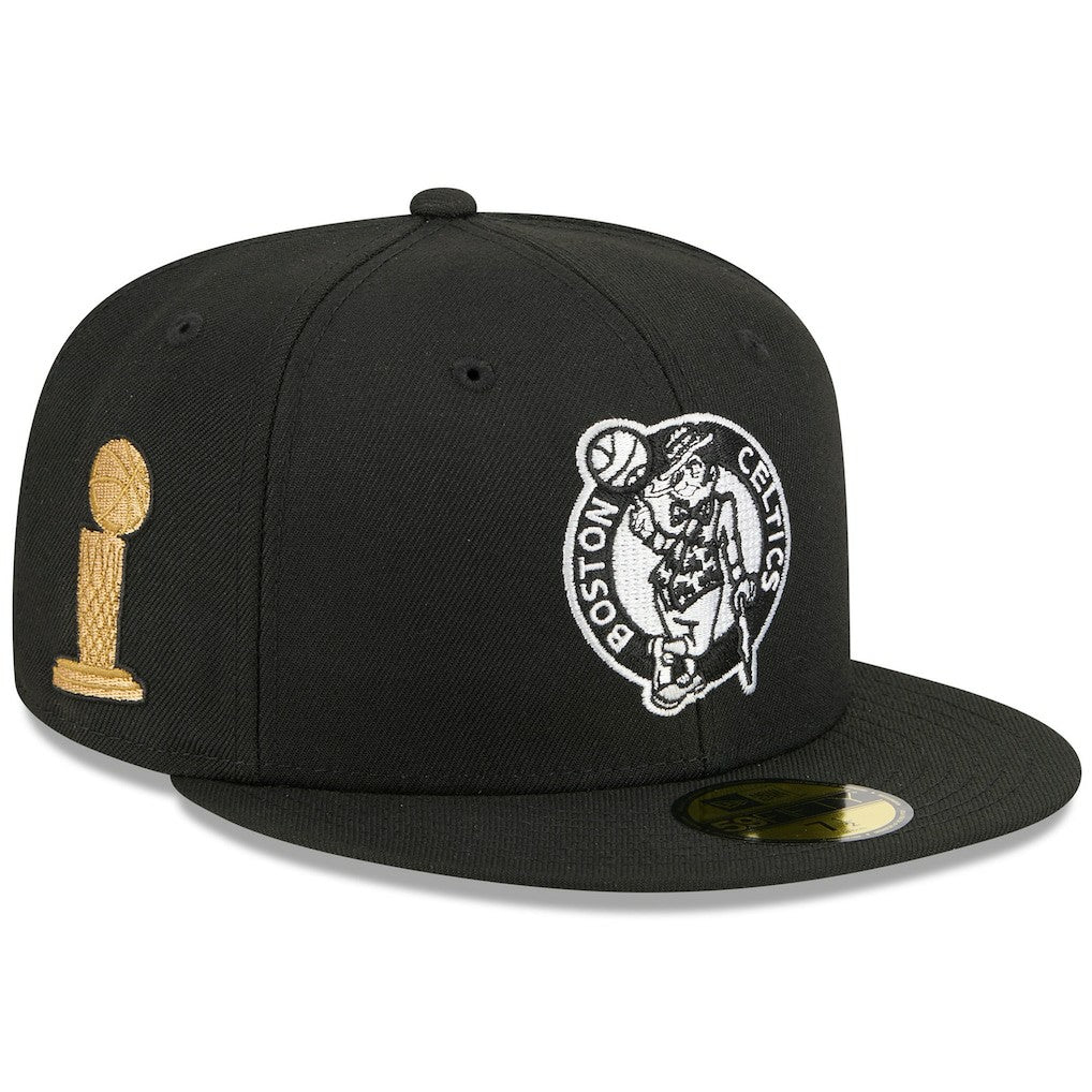 New Era Boston Celtics x Alpha Industries 59FIFTY Fitted Hat Black