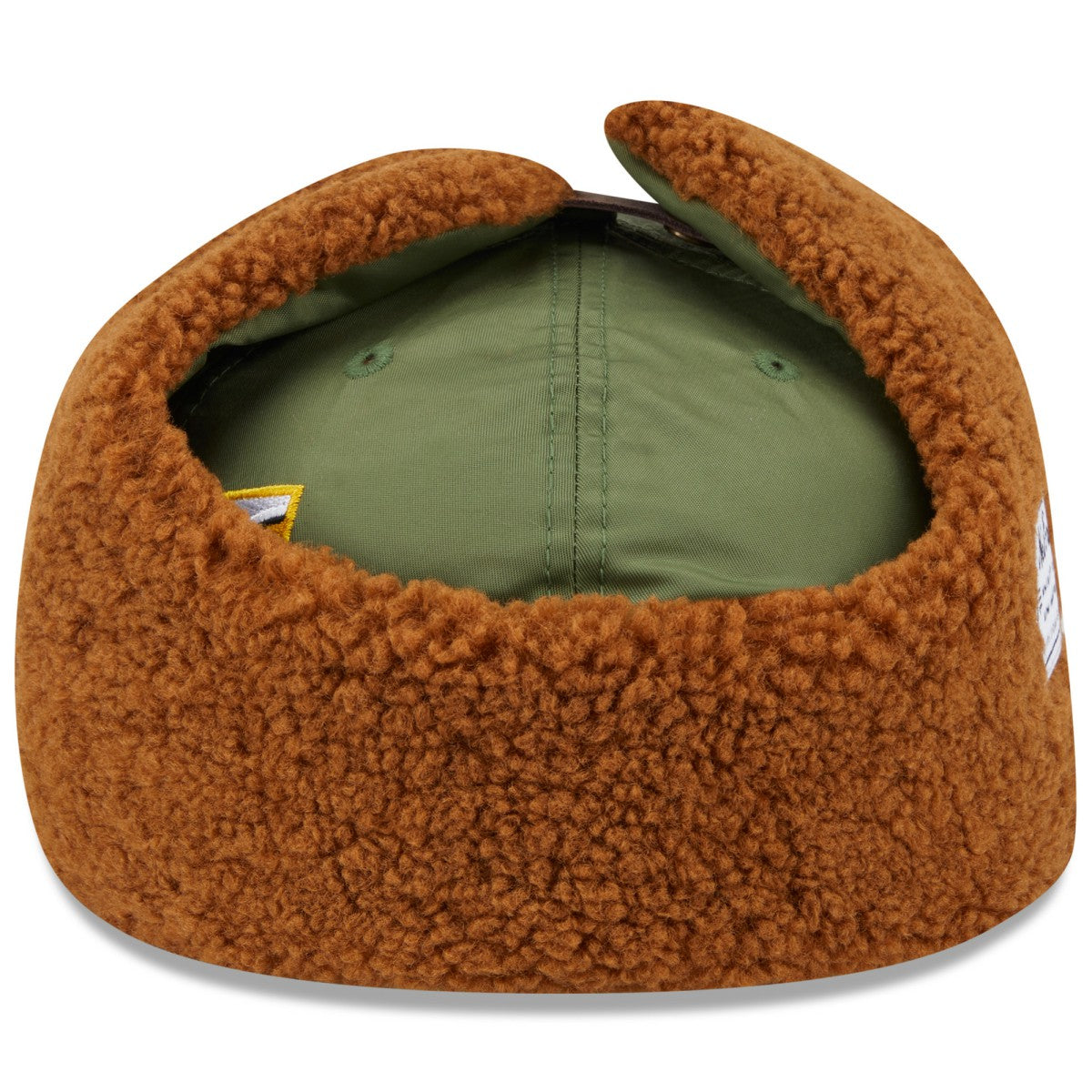 New Era Los Angeles Lakers x Alpha Industries Dog Ear 59FIFTY Fitted Hat Olive