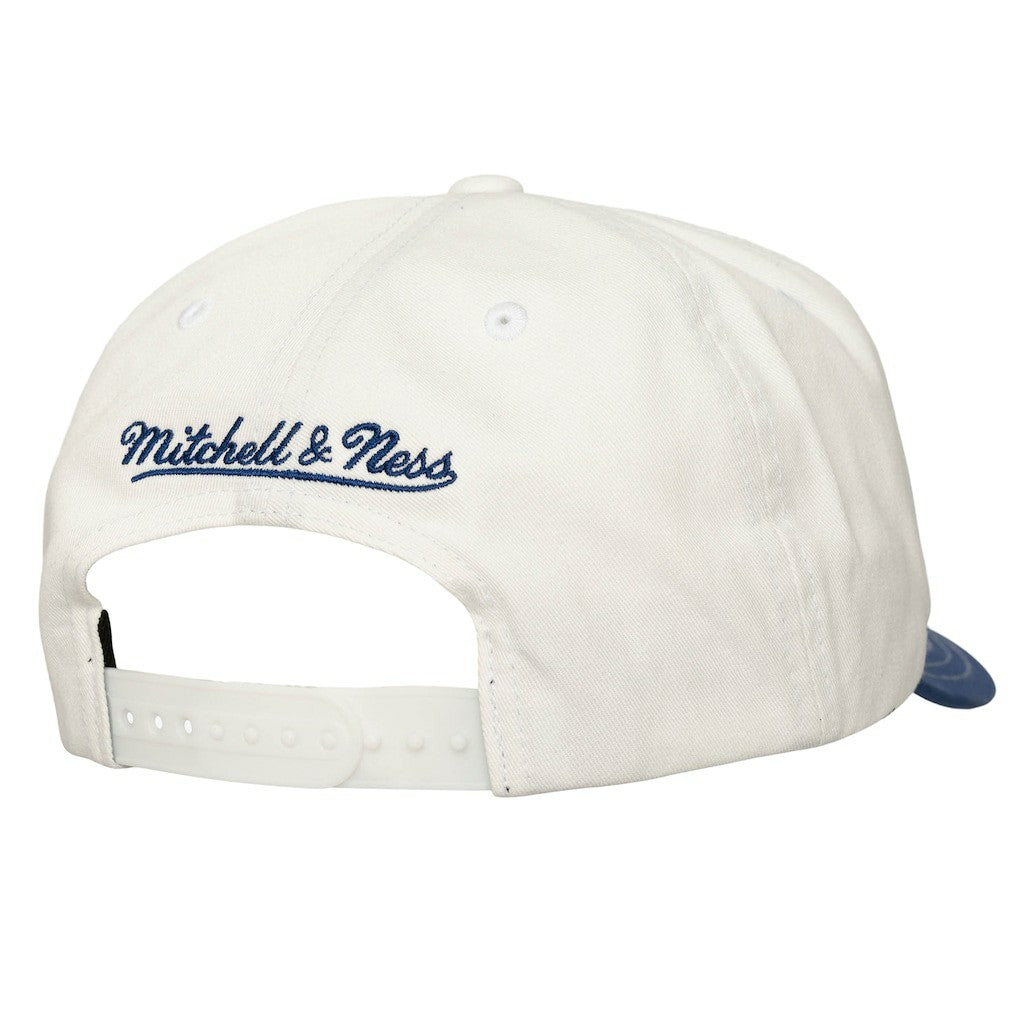 Mitchell & Ness Golden State Warriors Dip Dye Pro Crown Adjustable Hat Blue/White