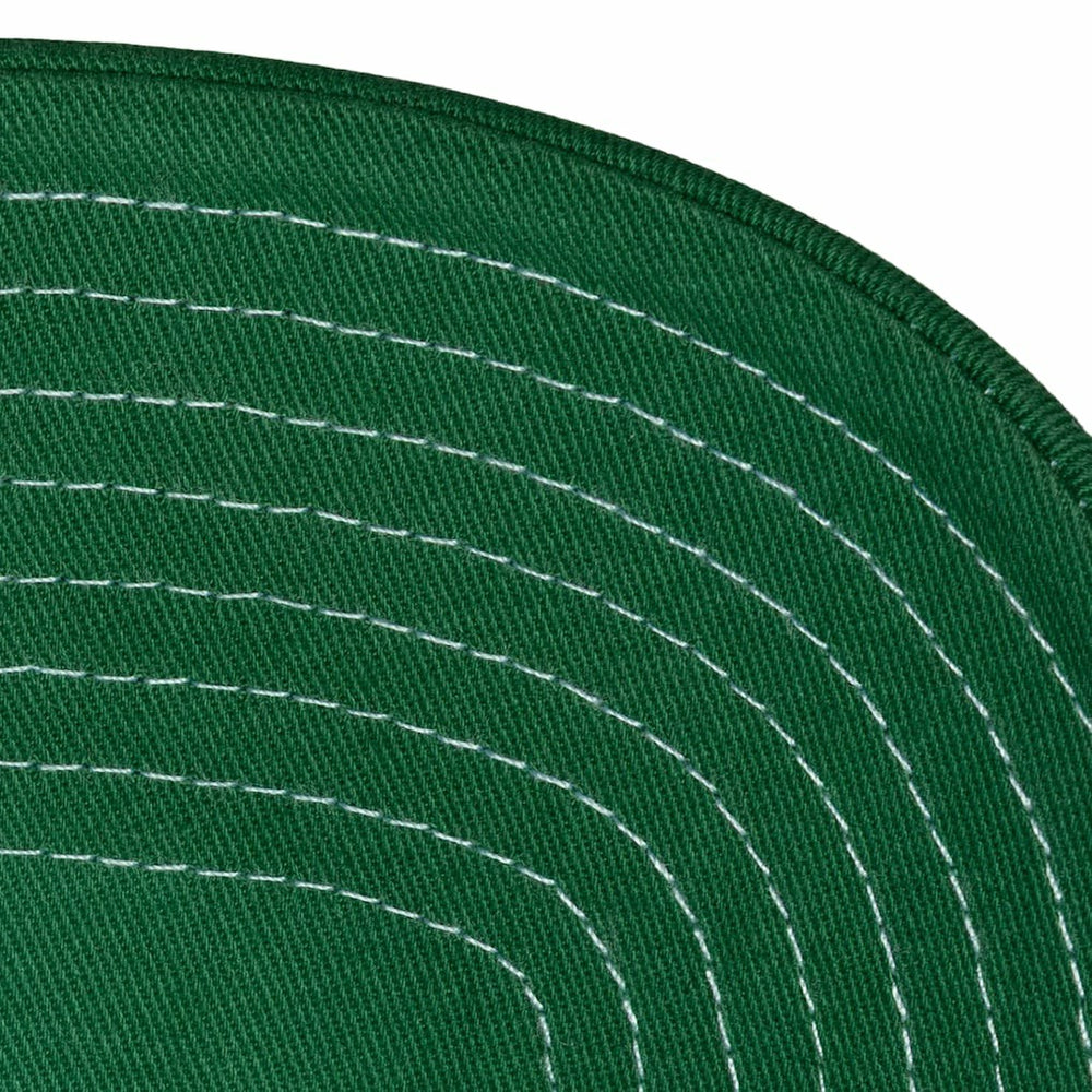 Mitchell & Ness Boston Celtics Dip Dye Pro Crown Adjustable Hat Kelly Green/White