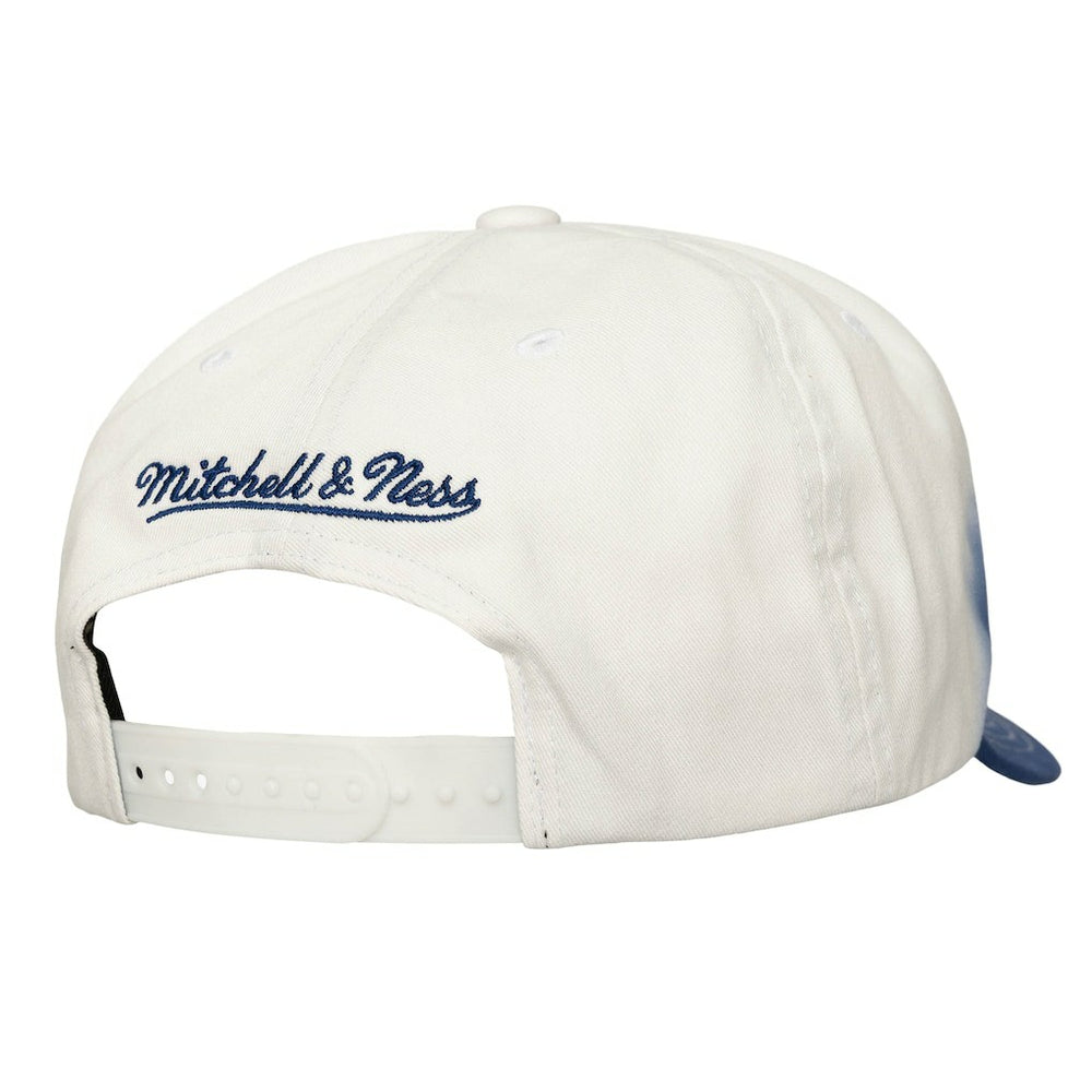 Mitchell & Ness Philadelphia 76ers Dip Dye Pro Crown Adjustable Hat Royal/White