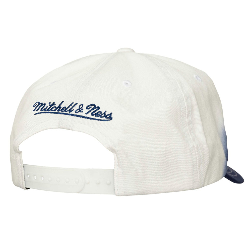 Mitchell & Ness New York Knicks Dip Dye Pro Crown Adjustable Hat Royal/White