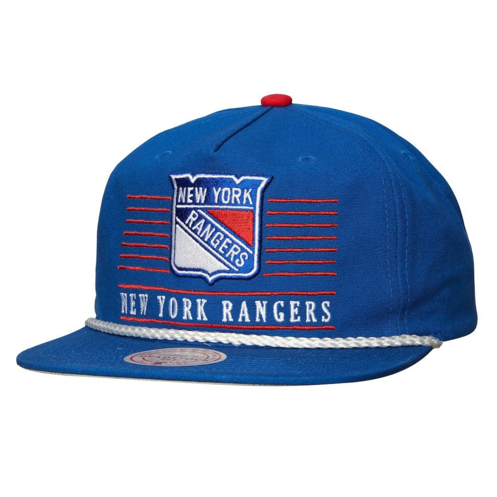 New York Rangers Mitchell & Ness Ascend Deadstock Snapback Hat - Blue | NHL near me