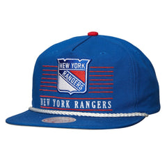New York Rangers Mitchell & Ness Ascend Deadstock Snapback Hat - Blue | NHL near me
