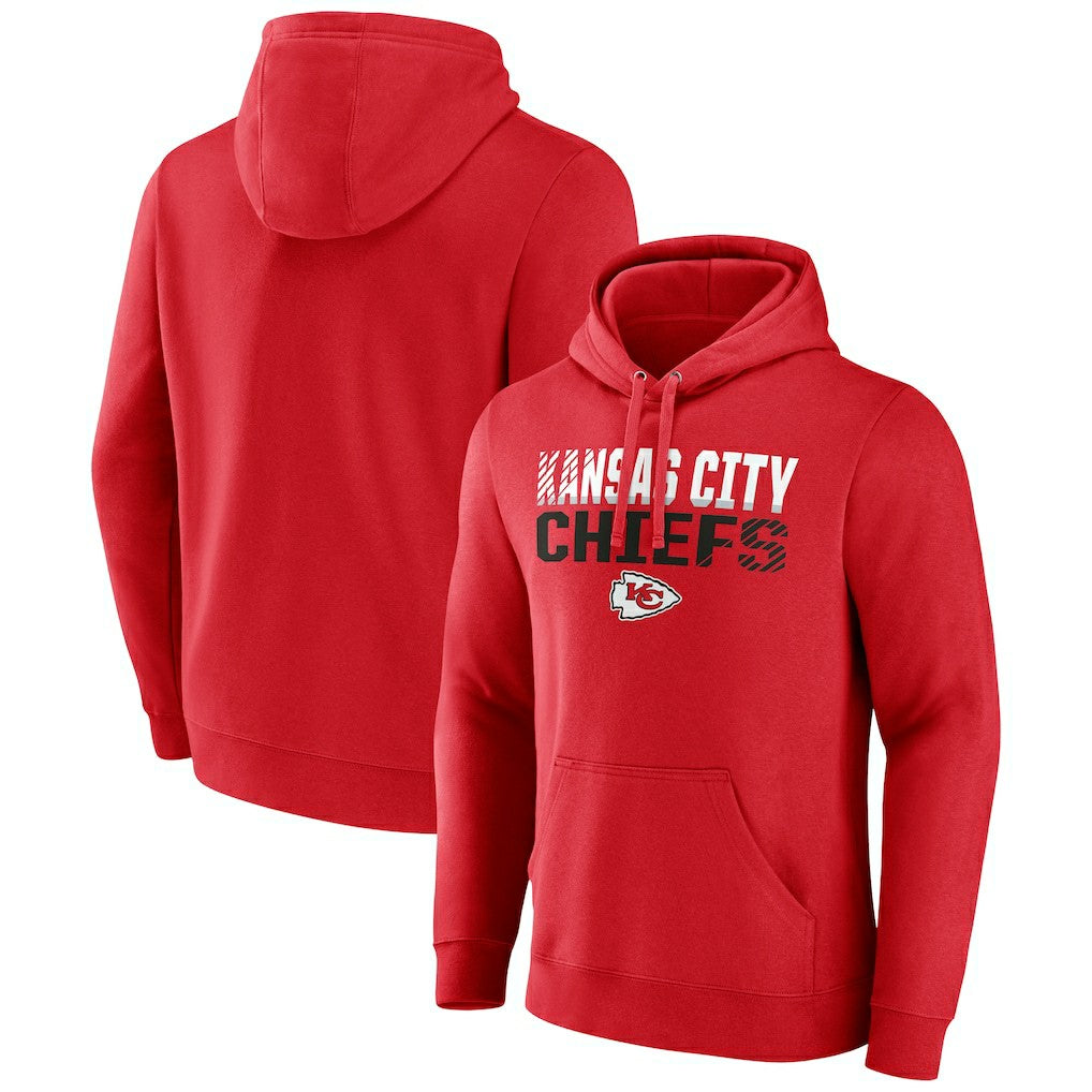 Kansas City Chiefs Fade Out Pullover Hoodie - Red - NFL