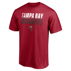 Tampa Bay Buccaneers Stripes T-Shirt - Red - NFL
