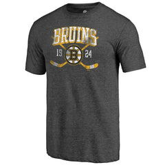Boston Bruins Line Shift Tri-Blend T-Shirt - Charcoal | NHL on sale