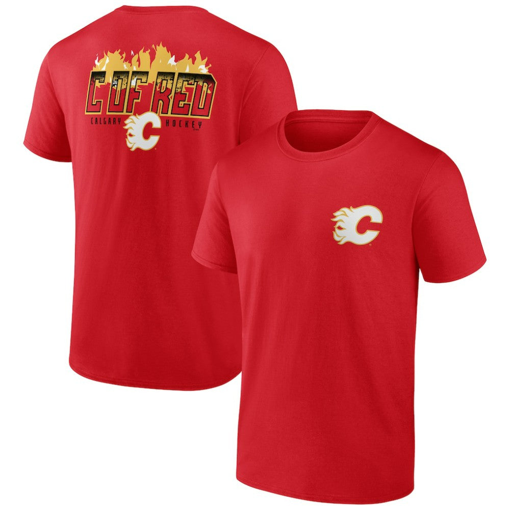 Calgary Flames Bring It T-Shirt - Red | NHL near me