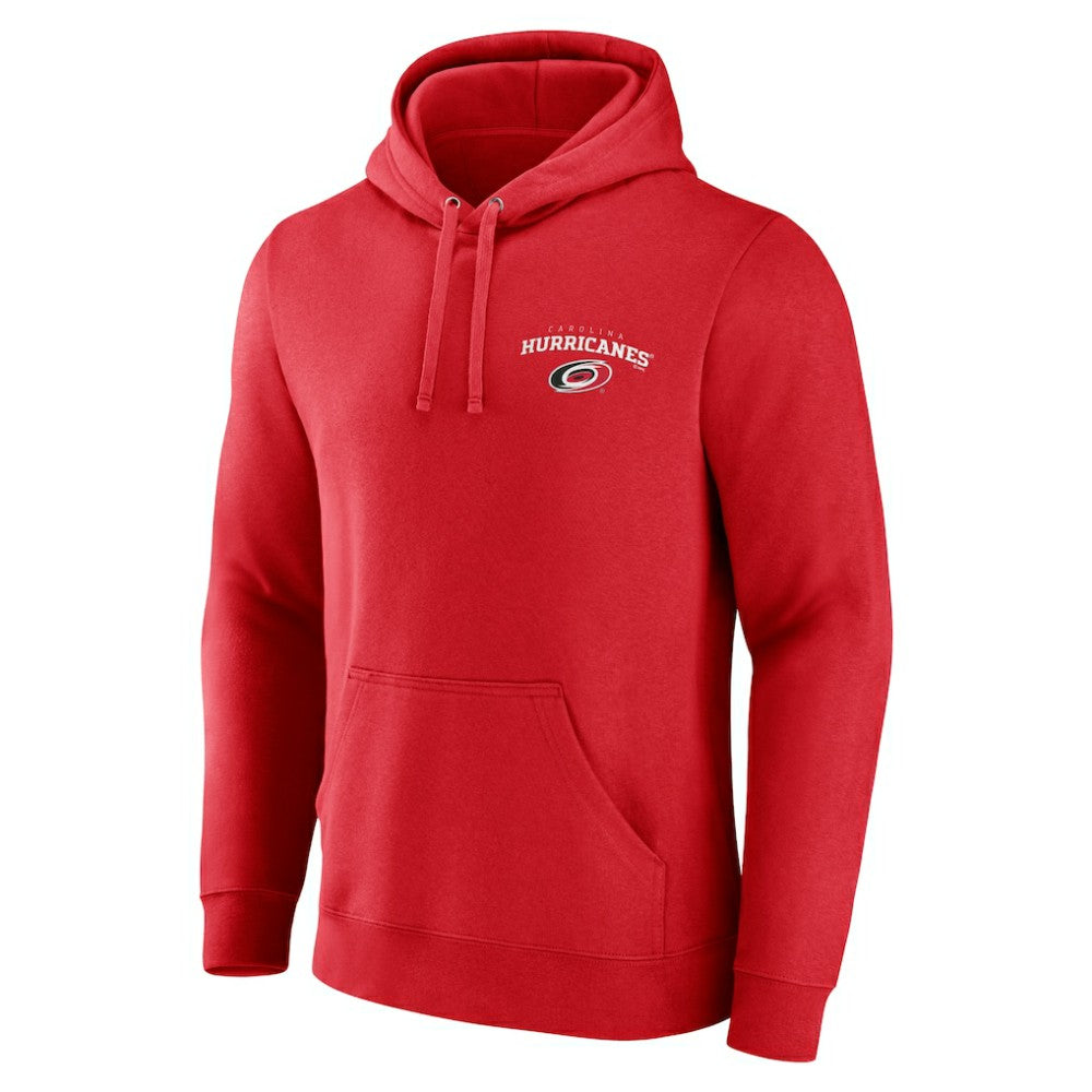 Carolina Hurricanes Team Lockup Pullover Hoodie - Red | NHL discount