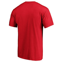 Chicago Blackhawks Splatter Logo T-Shirt - Red | NHL Clearance