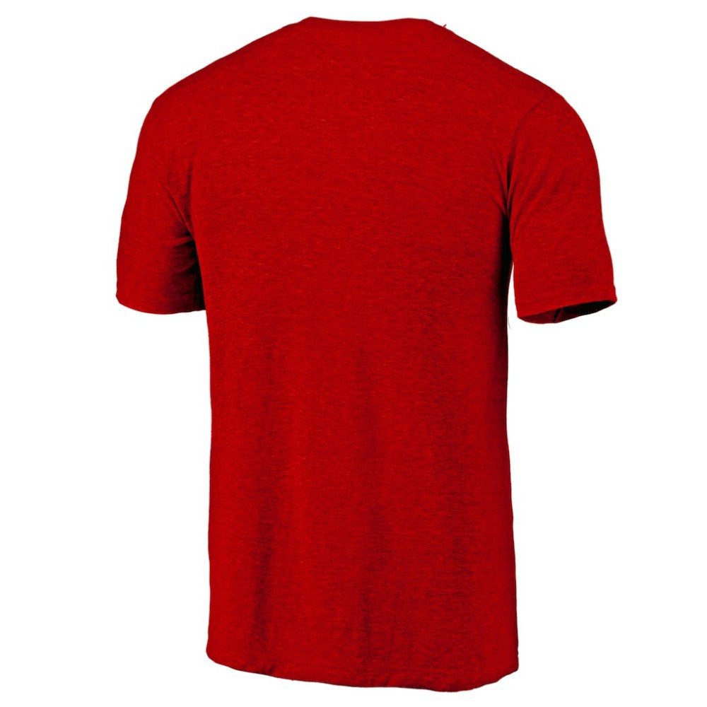 Chicago Blackhawks Line Shift Tri-Blend T-Shirt - Red | NHL discount