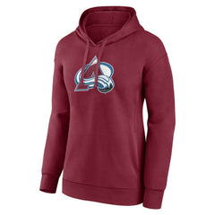 Colorado Avalanche Women's Primary Logo Pullover Hoodie - Burgundy | NHL sale