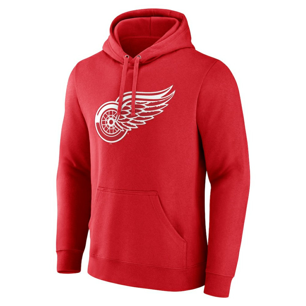 Detroit Red Wings Primary Logo Pullover Hoodie - Red | NHL sale