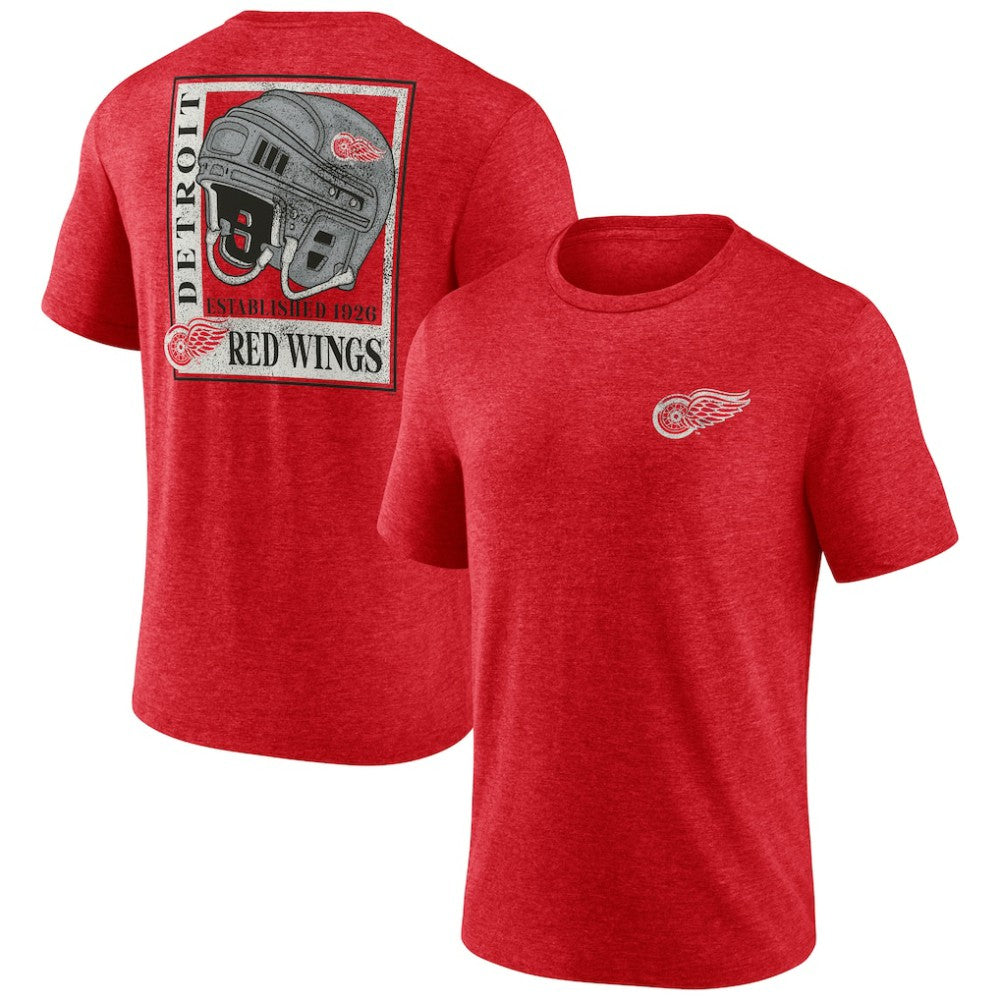 Detroit Red Wings Earnest Will Tri-Blend T-Shirt - Red | NHL discount