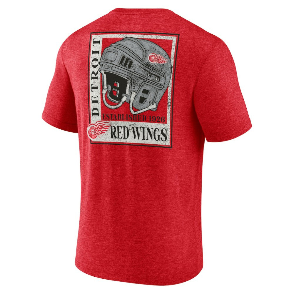 Detroit Red Wings Earnest Will Tri-Blend T-Shirt - Red | NHL discount