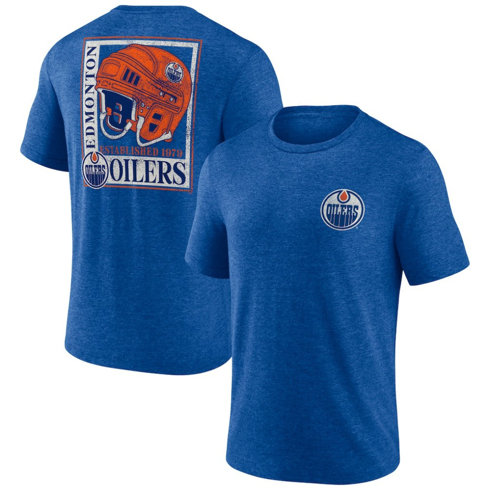 Edmonton Oilers Earnest Will Tri-Blend T-Shirt - Royal | NHL discount