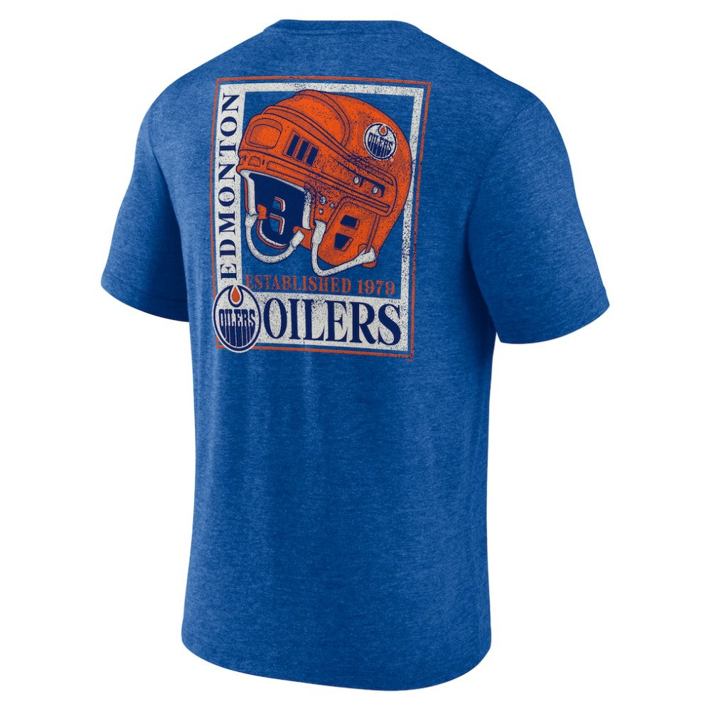 Edmonton Oilers Earnest Will Tri-Blend T-Shirt - Royal | NHL discount