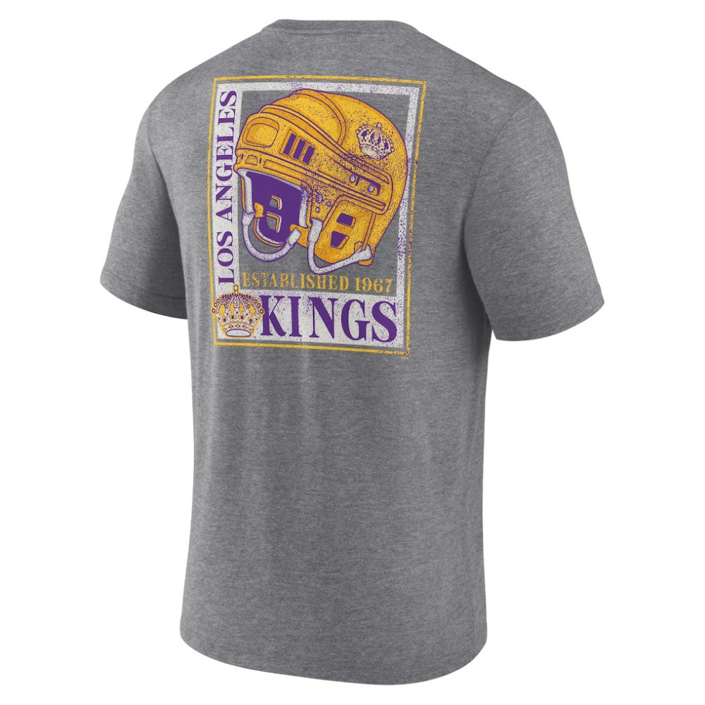 Los Angeles Kings Earnest Will Tri-Blend T-Shirt - Heather Gray | NHL near me