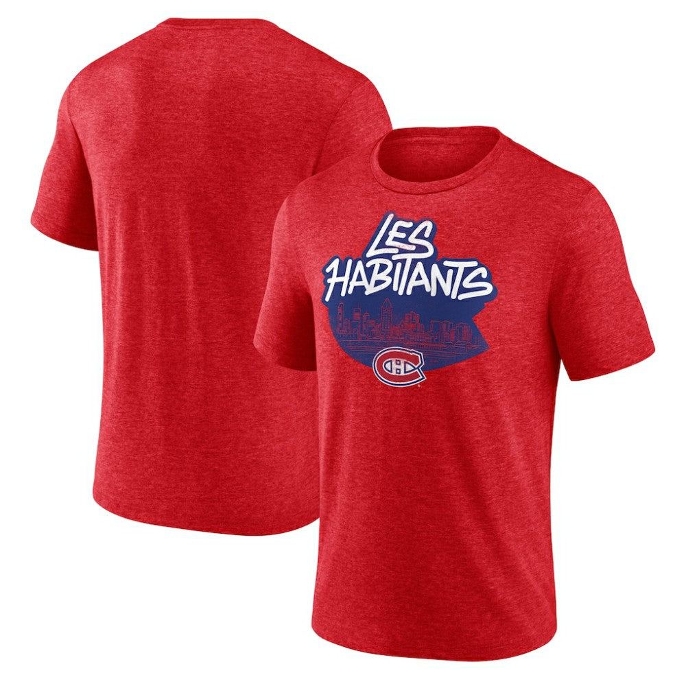 Montreal Canadiens Proclamation Tri-Blend T-Shirt - Red | NHL discount