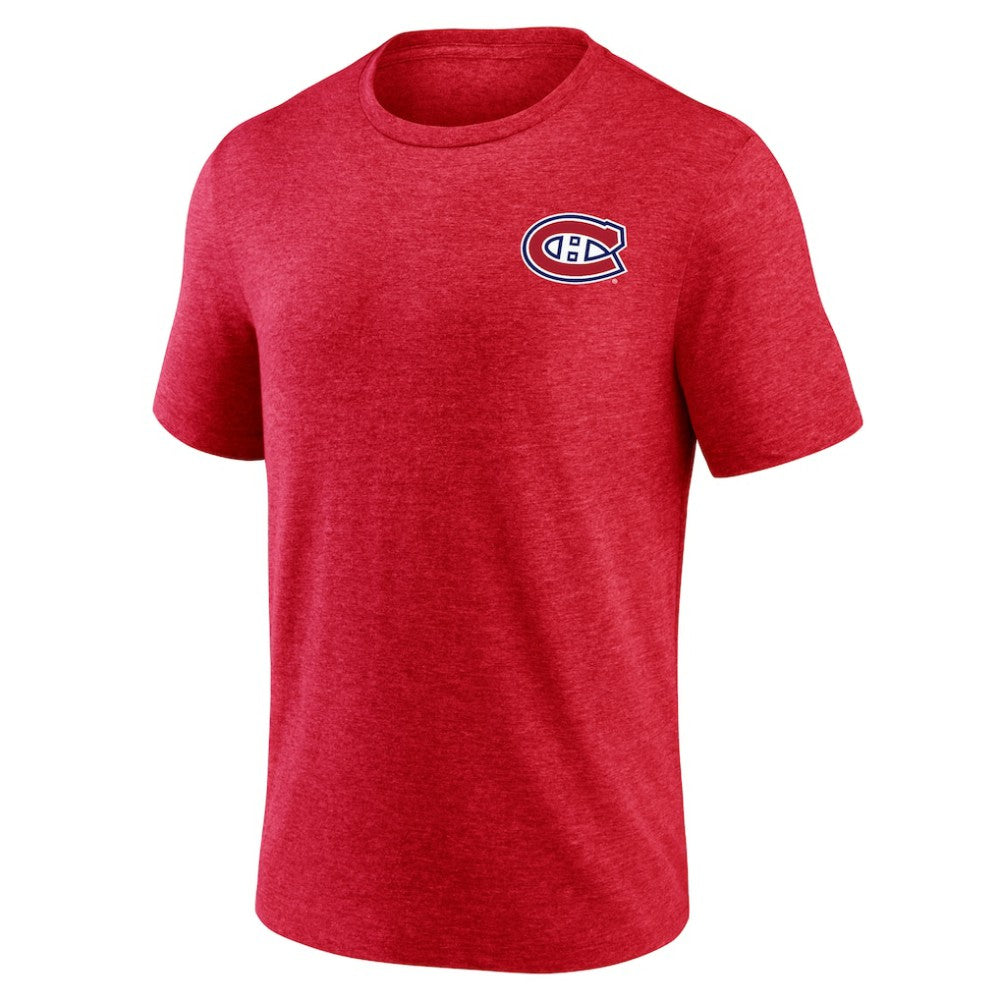 Montreal Canadiens Territorial Tri-Blend T-Shirt - Red | NHL online