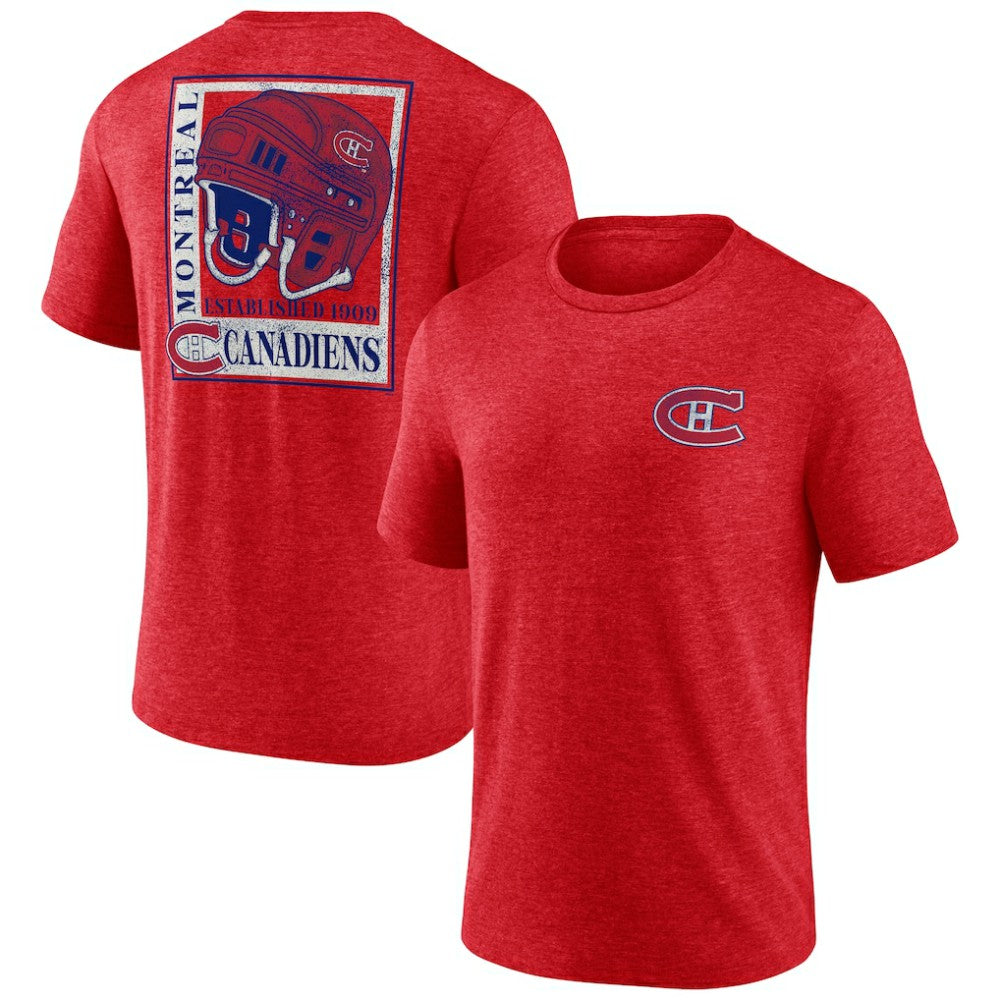Montreal Canadiens Earnest Will Tri-Blend T-Shirt - Red | NHL sale