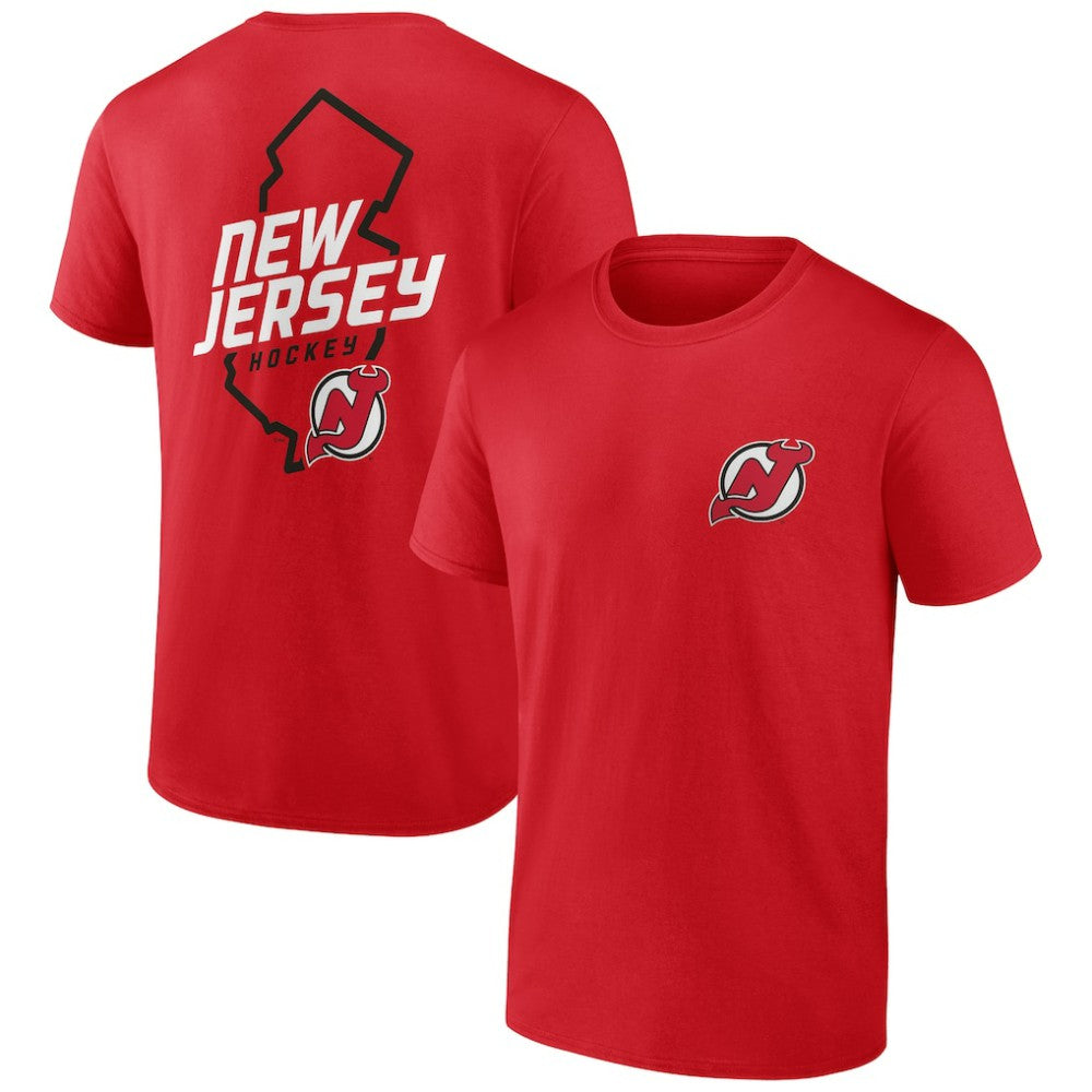 New Jersey Devils Bring It T-Shirt - Red | NHL Lifestyle