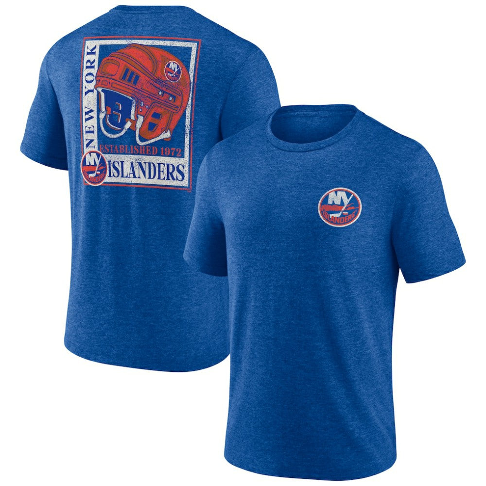 New York Islanders Earnest Will Tri-Blend T-Shirt - Royal | NHL discount