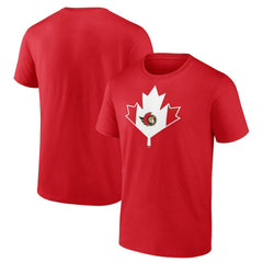 Ottawa Senators Canada Day T-Shirt - Red | NHL sale