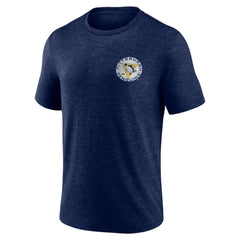 Pittsburgh Penguins Earnest Will Tri-Blend T-Shirt - Navy | NHL on sale