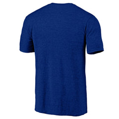 Tampa Bay Lightning Distressed Logo Tri-Blend T-Shirt - Blue | NHL on sale
