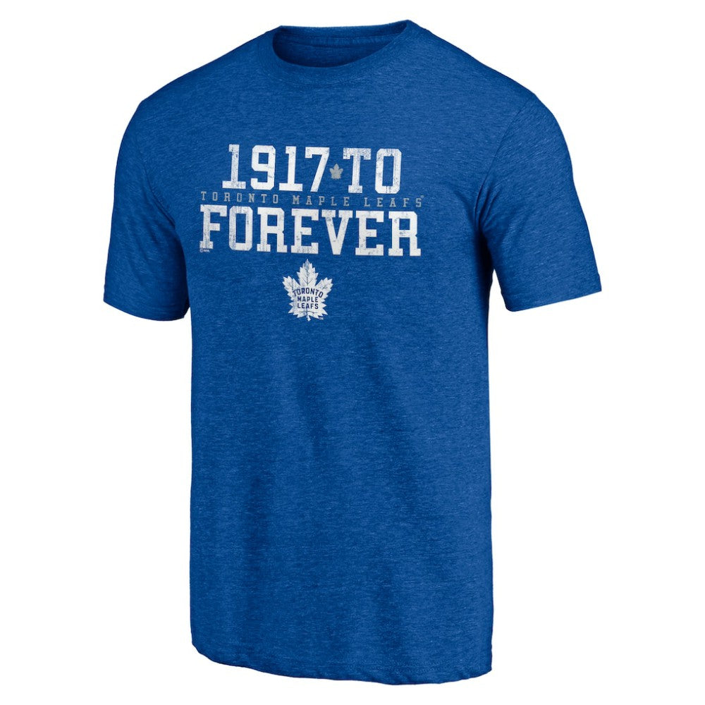 Toronto Maple Leafs Shoot to Score Tri-Blend T-Shirt - Blue | NHL online