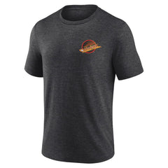 Vancouver Canucks Earnest Will Tri-Blend T-Shirt - Charcoal | NHL near me