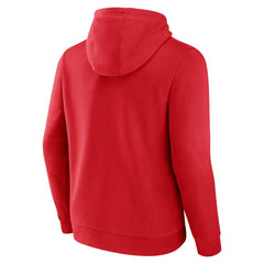 Washington Capitals Team Lockup Pullover Hoodie - Red | NHL Clearance
