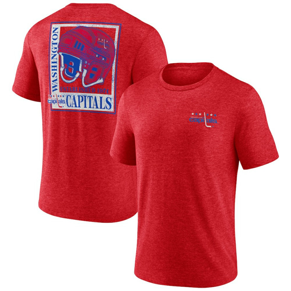 Washington Capitals Earnest Will Tri-Blend T-Shirt - Red | NHL near me