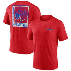 Washington Capitals Earnest Will Tri-Blend T-Shirt - Red | NHL near me