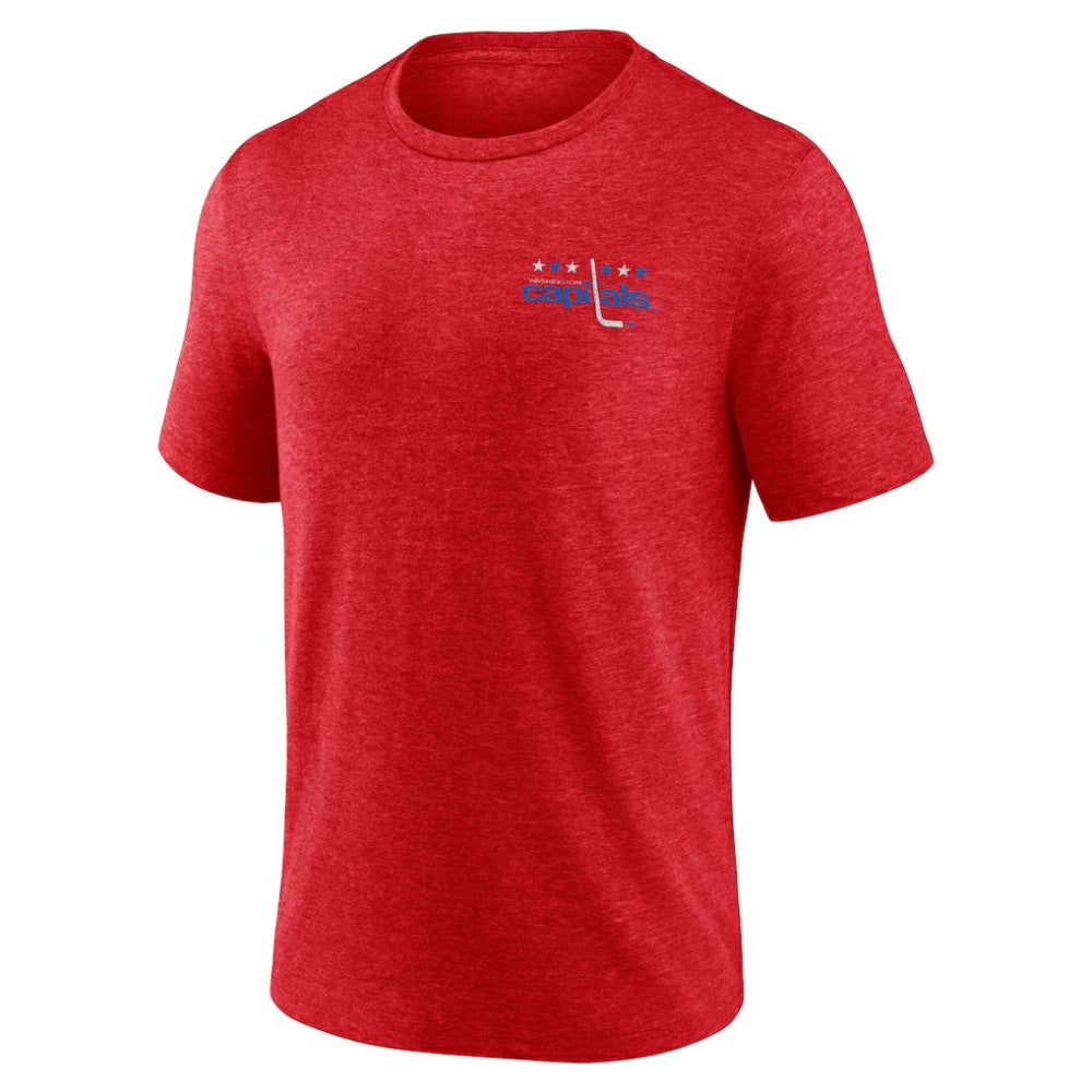 Washington Capitals Earnest Will Tri-Blend T-Shirt - Red | NHL near me
