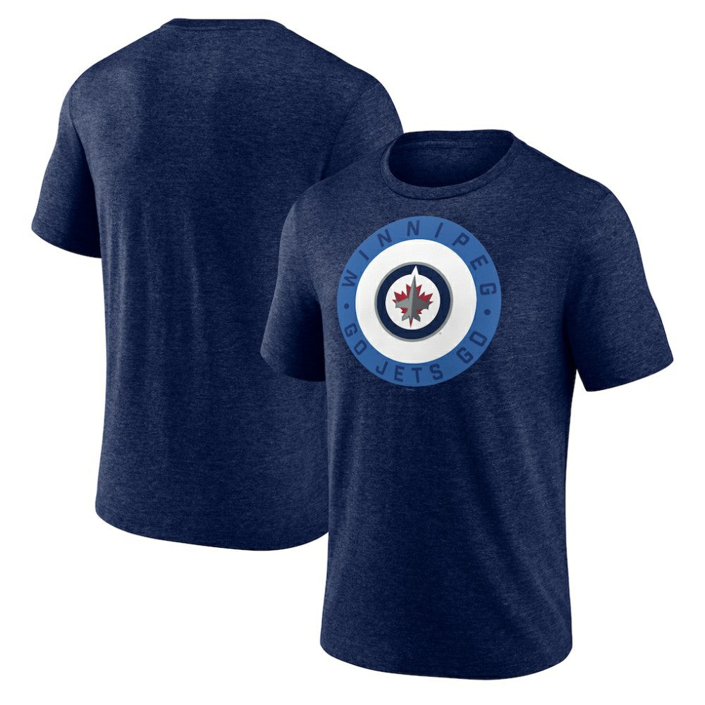 Winnipeg Jets Proclamation Tri-Blend T-Shirt - Navy | NHL discount