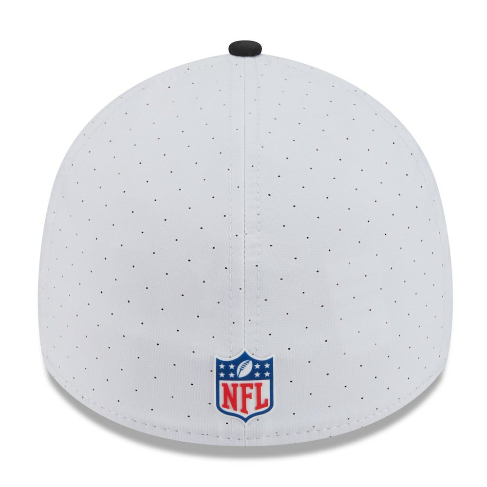 Atlanta Falcons New Era 2025 NFL Training Camp 39THIRTY Flex Hat - White/Black - NFL