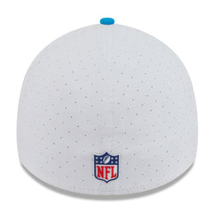 Carolina Panthers New Era 2025 NFL Training Camp 39THIRTY Flex Hat - White/Blue - NFL