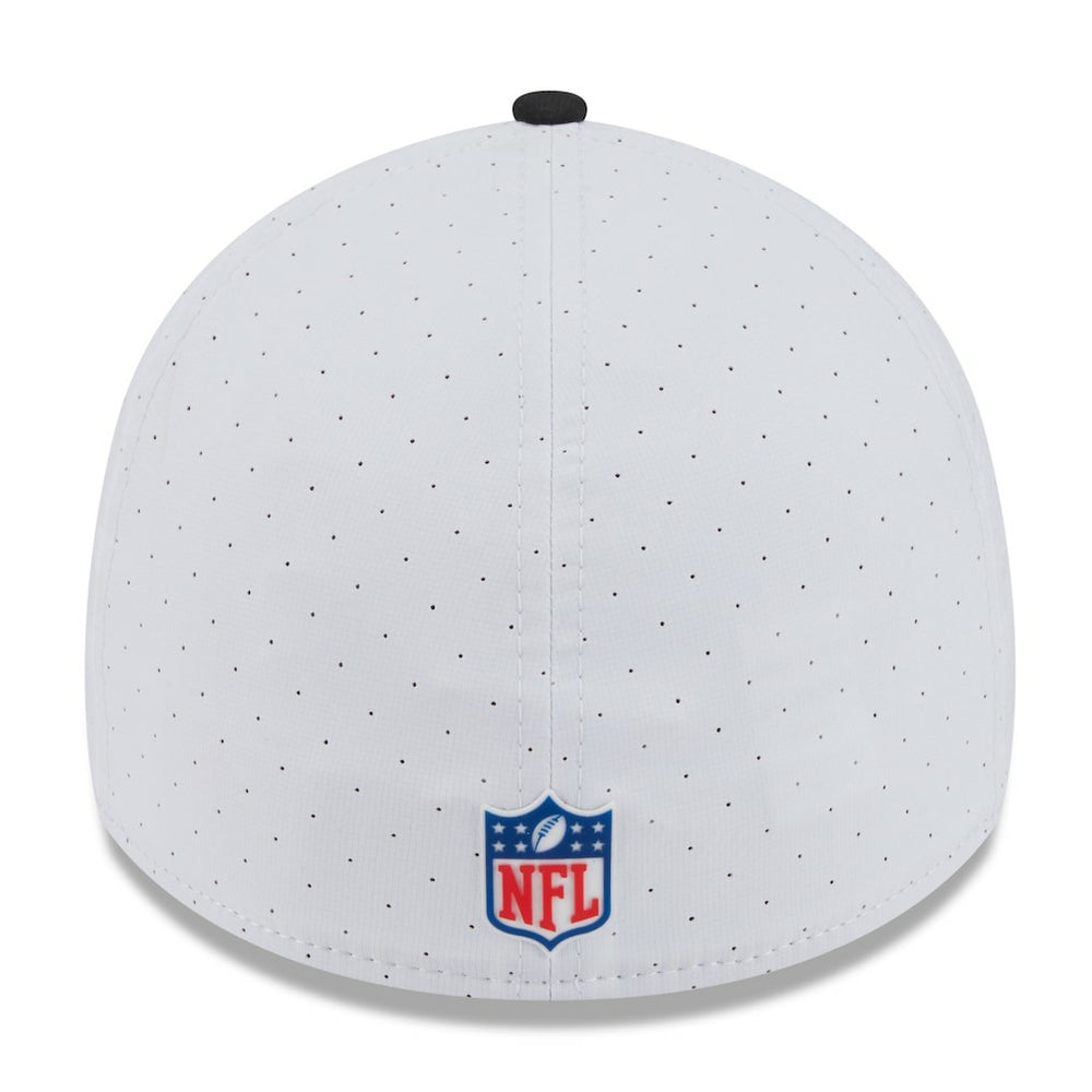 Baltimore Ravens New Era 2025 NFL Training Camp 39THIRTY Flex Hat - White/Black - NFL