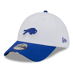 Buffalo Bills New Era 2025 NFL Training Camp 39THIRTY Flex Hat - White/Royal - NFL