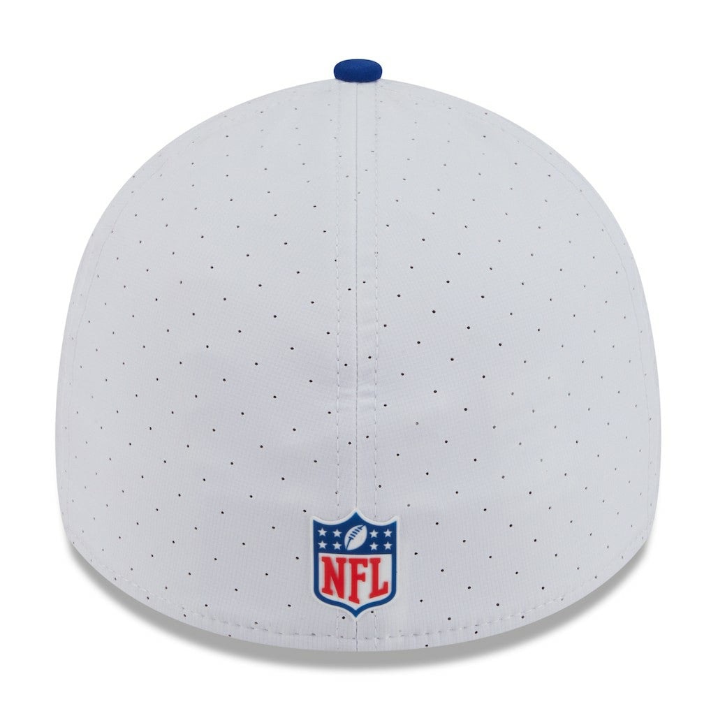 Buffalo Bills New Era 2025 NFL Training Camp 39THIRTY Flex Hat - White/Royal - NFL