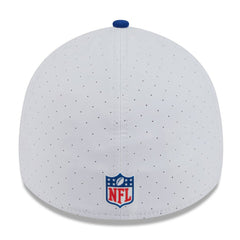 Buffalo Bills New Era 2025 NFL Training Camp 39THIRTY Flex Hat - White/Royal - NFL