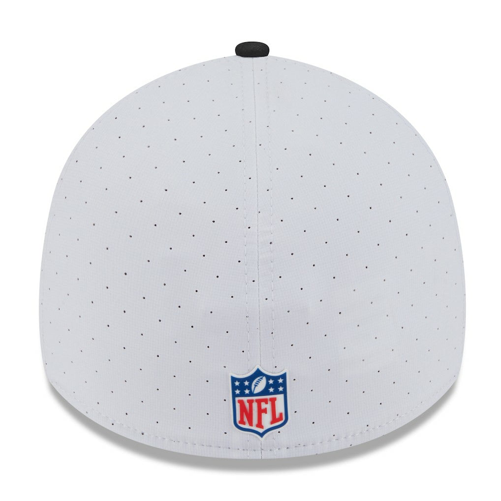 Cincinnati Bengals New Era 2025 NFL Training Camp 39THIRTY Flex Hat - White/Black - NFL