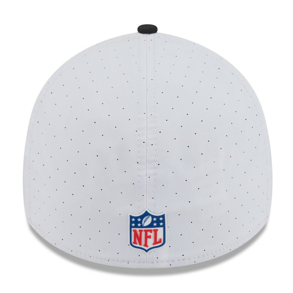 Cincinnati Bengals New Era 2025 NFL Training Camp 39THIRTY Flex Hat - White/Black - NFL