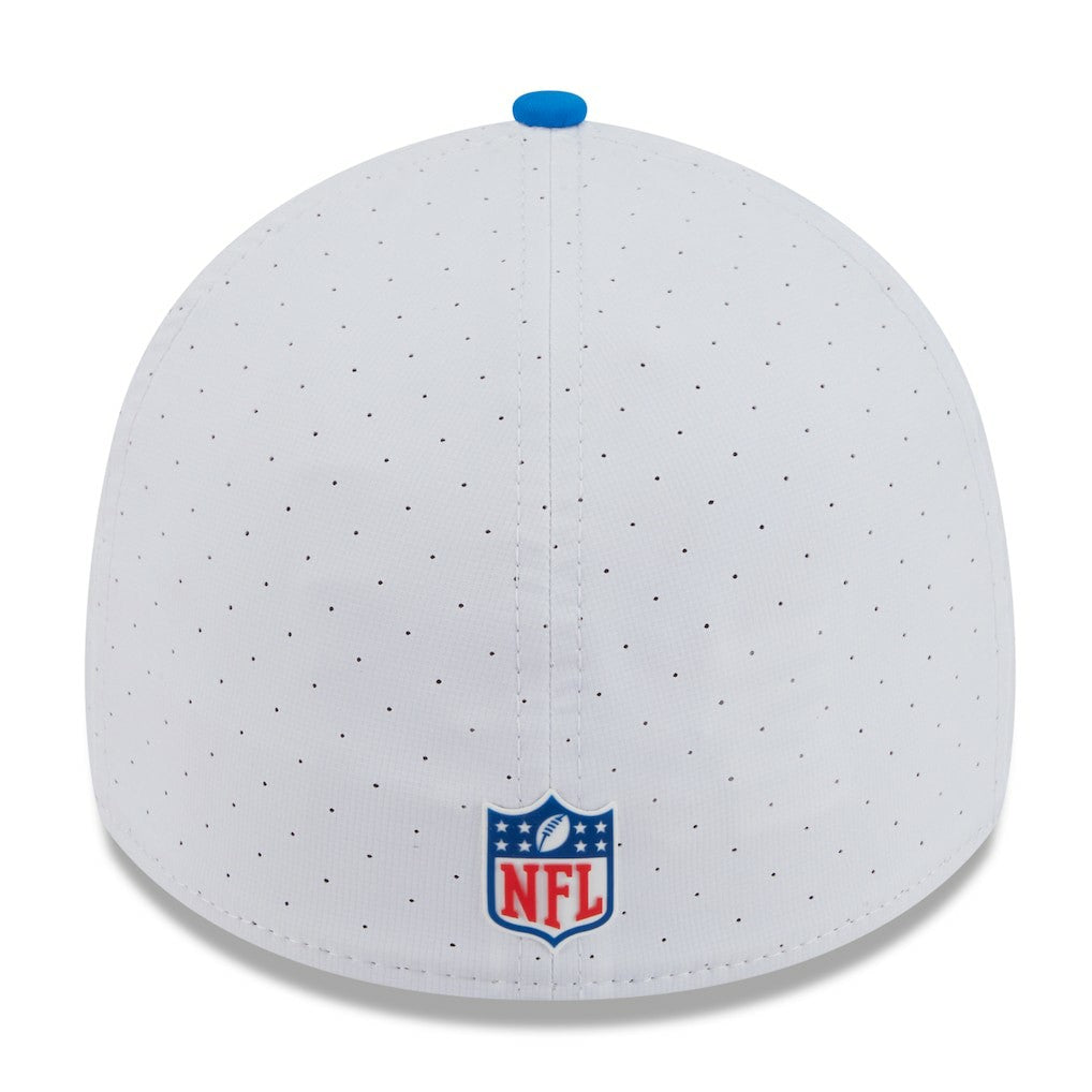 Detroit Lions New Era 2025 NFL Training Camp 39THIRTY Flex Hat - White/Blue - NFL
